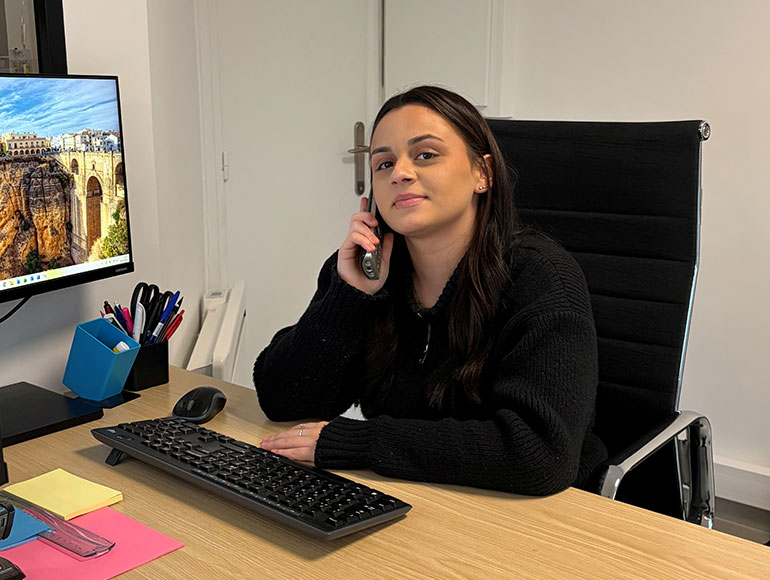 Léa DA SILVAAssistante Commerciale en Alternance